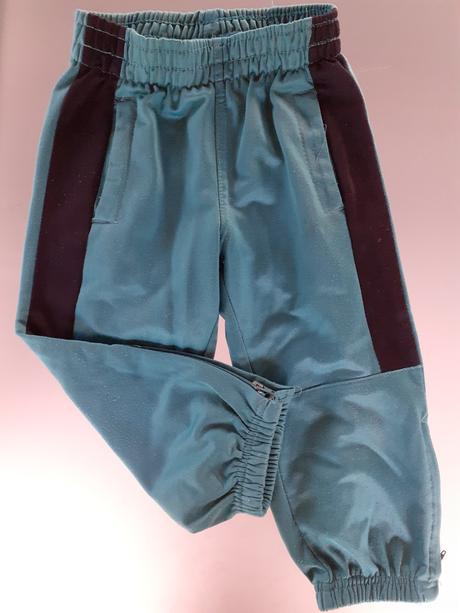 Tepláky zelené - vel.92, 92