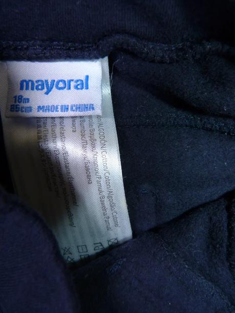 Mayoral teplé kalhotové legíny vel. 86, mayoral,86
