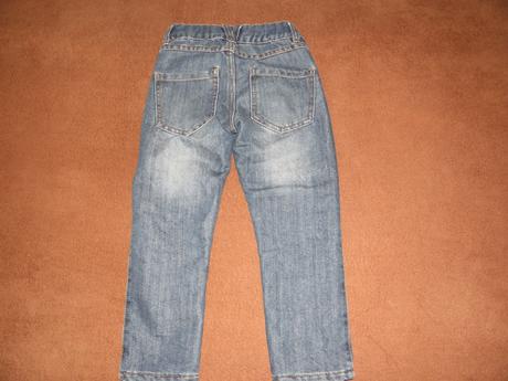 Fleecem podšité rifle / džíny dopodopo vel.110, dopodopo,110