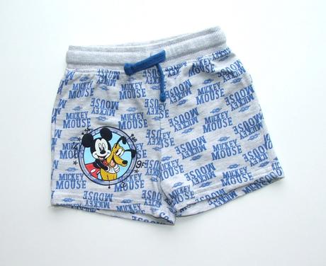 K195 kraťasy mickey mouse vel. 80, disney,80