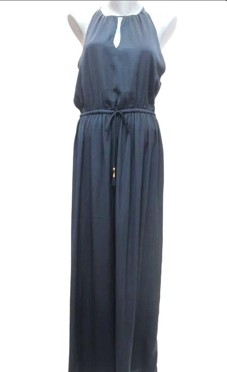 Maxi long šaty vel.m-l vysoká postava, h&m,m