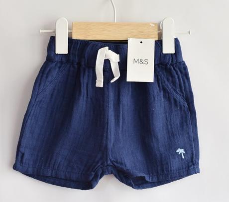 Kraťasy vel. 6 - 9 m, marks & spencer,74