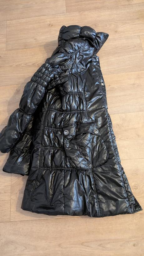 T449  teplá zimní bunda, kabát o&c fashion l, l