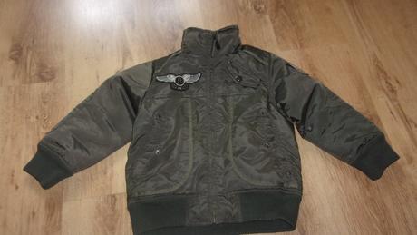 Jarní/podzimní bunda bomber, vel. 128, 128
