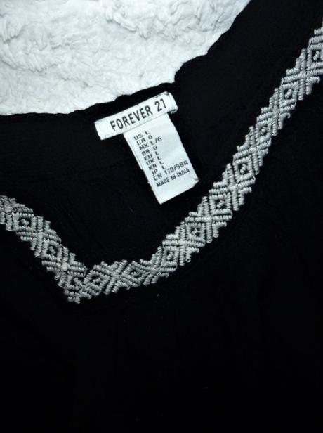 Podprsenkový topík v boho stylu-vel.m-l, m