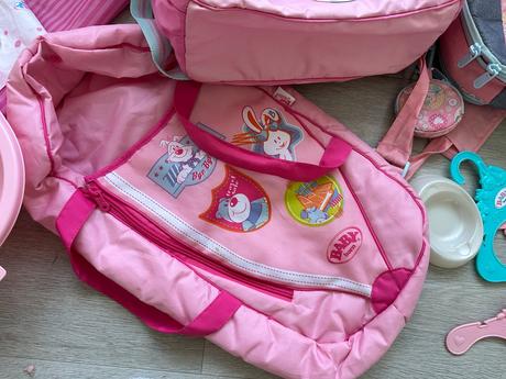 Zapf baby born autosedačka a další doplňky, 