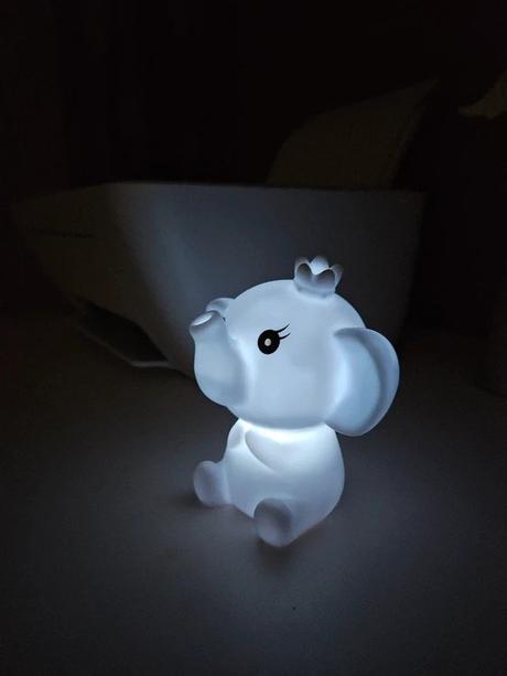 Dětské noční světýlko - slon, 