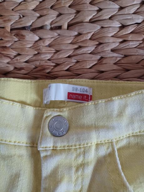 Žlutý komplet esprit + name it 104/110, esprit,104