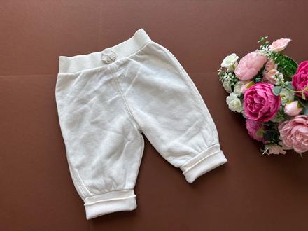 Tepláčky smetanové barvy - v.0/3 měs., george,62