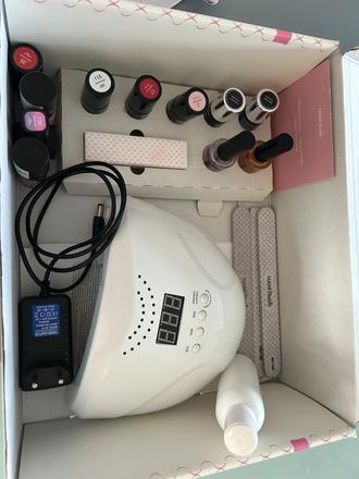 Sada na gelové nehty s uv/led lampou, 