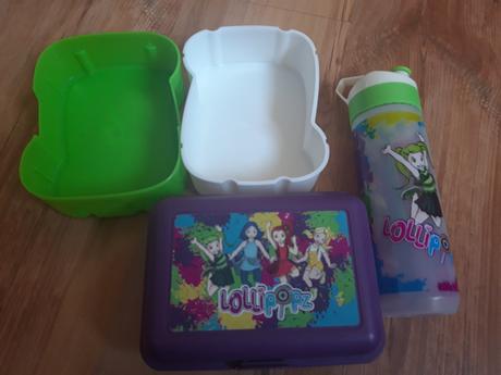 Svačinová sada láhev a box lollipopz, 
