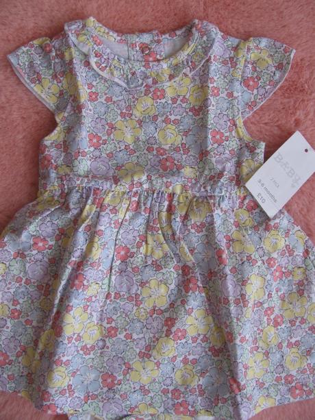 Letní bavlněné šatičky s všitými polo body matalan, matalan,68