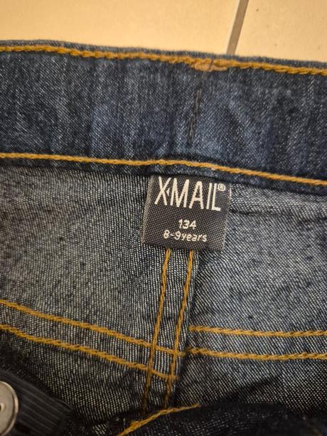 Džíny x-mail vel. 134, 134
