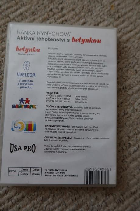 Těhotenské cvičení s betynkou,