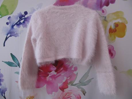 Bolerkový lila svetřík, george,104