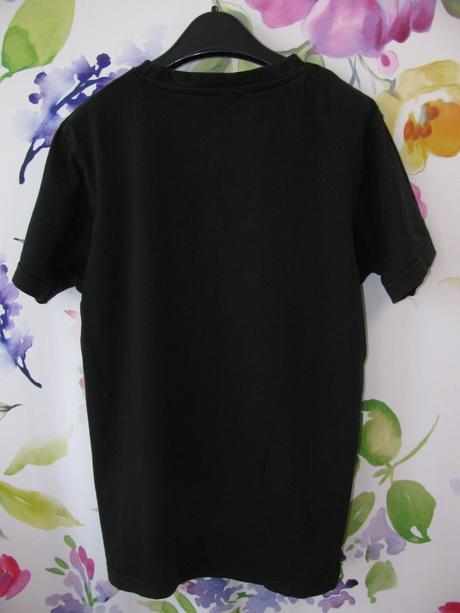 Bavlněné černé tričko mister tee, m