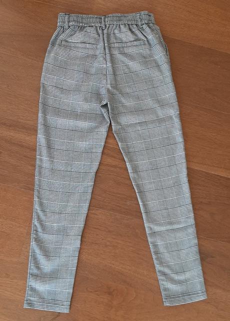 Elegantní dívčí kostkované kalhoty, only,152