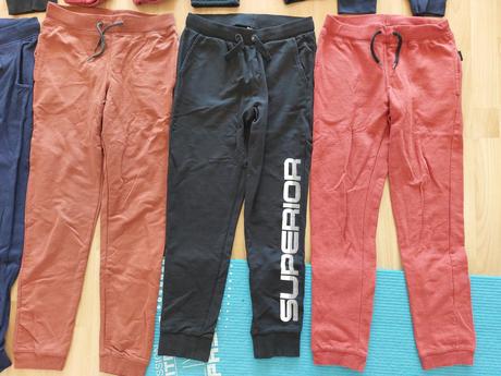 Tepláky, tepláčky 140 a 146, některé nové, adidas,140