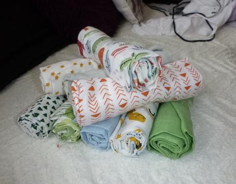 Kvalitní bavlněné pleny - možnost jména miminka,