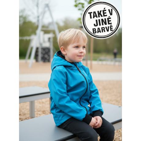 Softshellová bunda s fleecem, 6 barev, 86 - 152