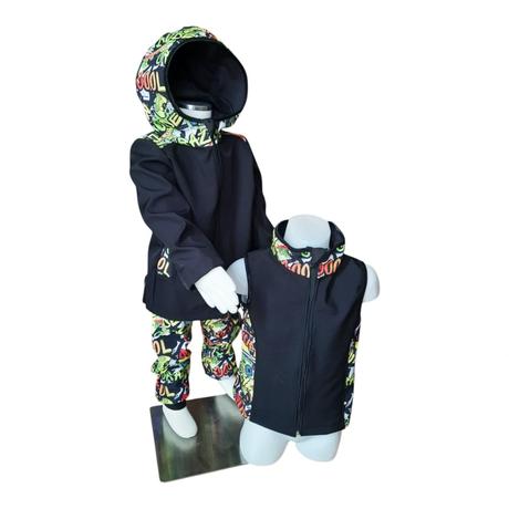 Dětská softshelová souprava street, vel. 98, 98