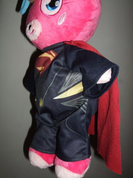 Kostým superman pre bábiku alebo plyšovú hračku,