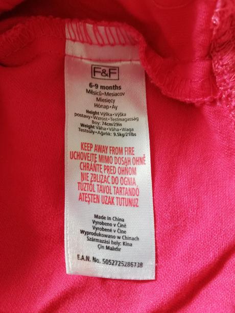 Šatičky s duhou, f&f,74