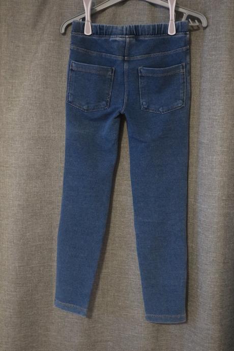 Dívčí džegíny 2x 122/128, lupilu,122