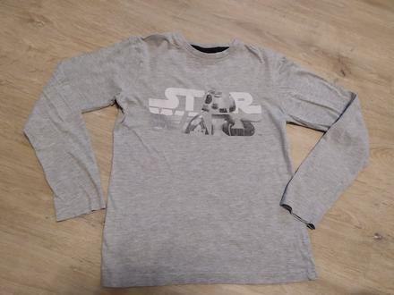 Šedé starwars tričko, 140