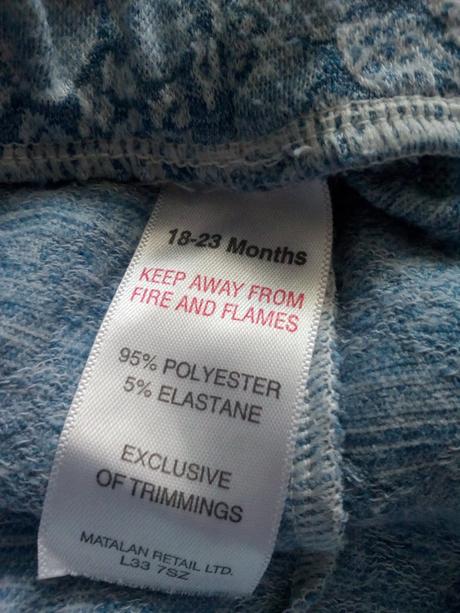 Vzorované legíny zn.matalan retail,vel.92, matalan,92