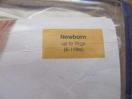 Prefold plenky bambino mio, bambino mio,2 kg - 6 kg