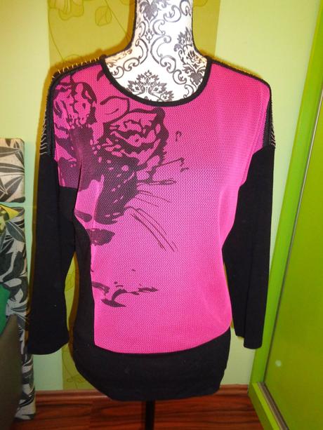 Luxusní černorůžový top, m