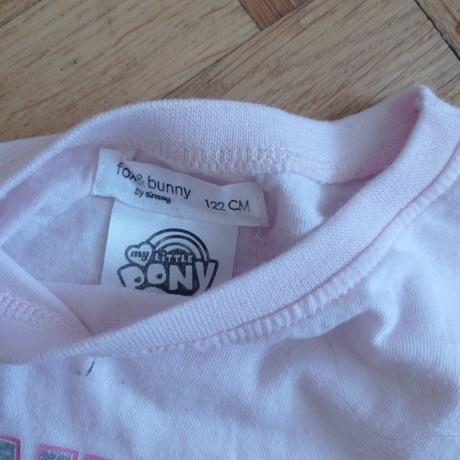 2x tričko my little ponny, sinsay,116