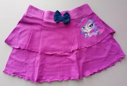 Bavlněná sukně petshop vel 128 - 134, 128