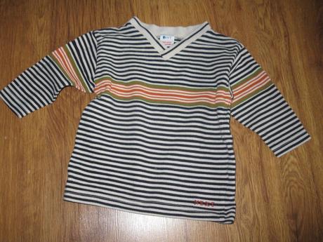 Proužkovaná mikina, next,74