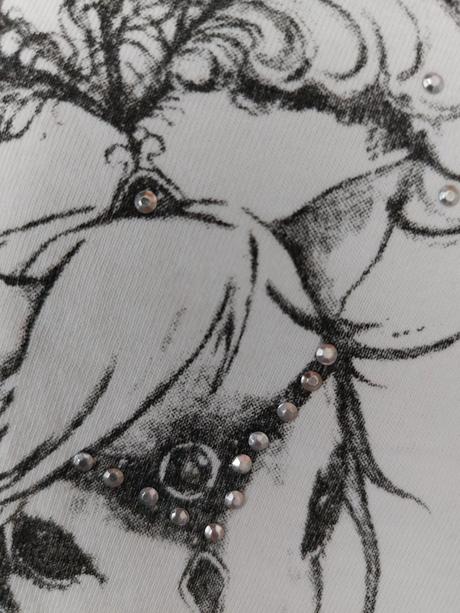 Tričko kůň, kamínky, coolclub,110