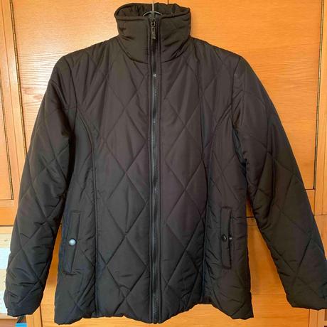 Černá teplá bunda, success,l