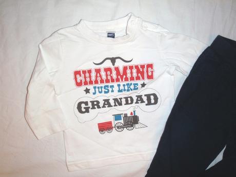 Super komplet western trička a rolovacích kalhot, bluezoo,80