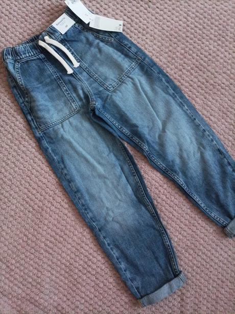 Chlapecké super džíny h&m vel.128 - nové, h&m,128