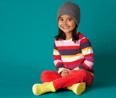 2-pack dívčí trika tchibo smetanové + pruhované, tchibo,110 / 116