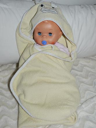 Rucnik s kapuckou 80/80cm, 