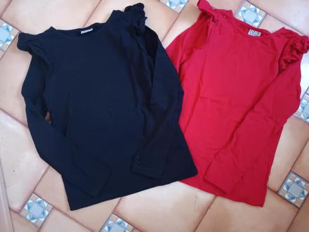 2x tričko lily grey - 140, 140