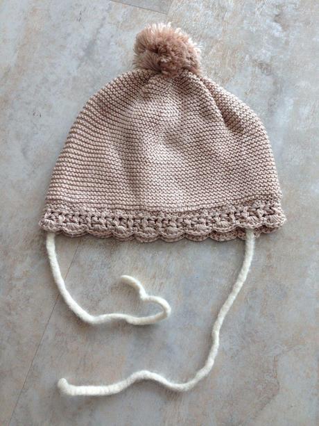 Teplá béžová čepička next unisex 6-12 měs,11kg, next,74