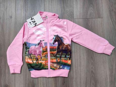 Dívčí slabá mikina 98,104,110,116,122,128, 98 - 128