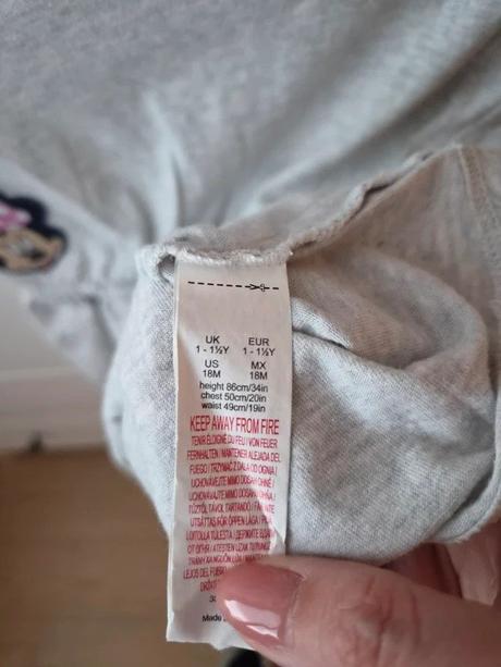 Bavlněné šaty, vel. 86, disney,86