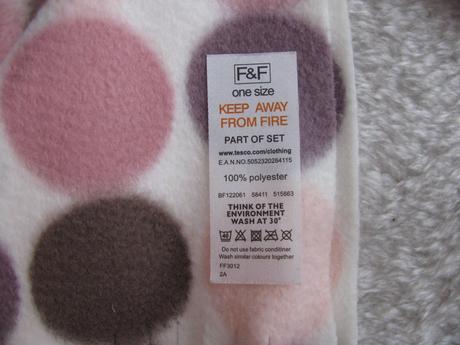 Souprava - fleecový šál a rukavice v.9-15 let, f&f,152