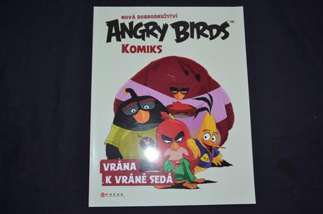 Dětský komiks angry birds,