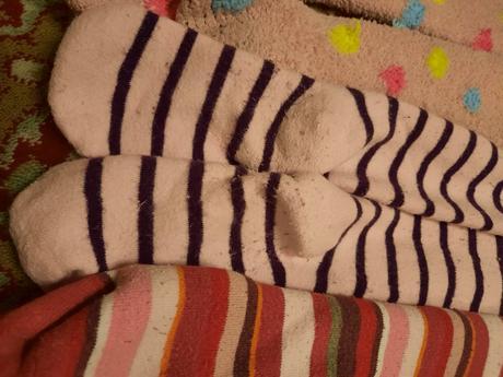 3x teplé punčochy, lupilu,98