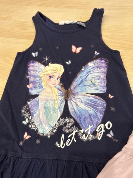 Šaty frozen, h&m,110
