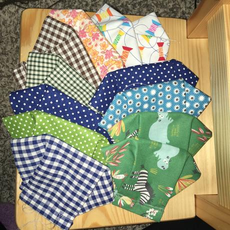 Dvouvrstvé roušky dětské i dospělácké, 